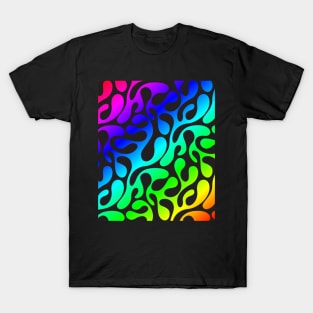 Psychedelic Black Rabbit T-Shirt